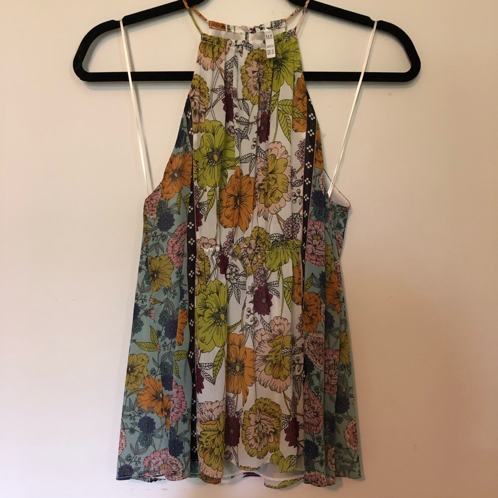 Zara Halter Tank Top NWOT